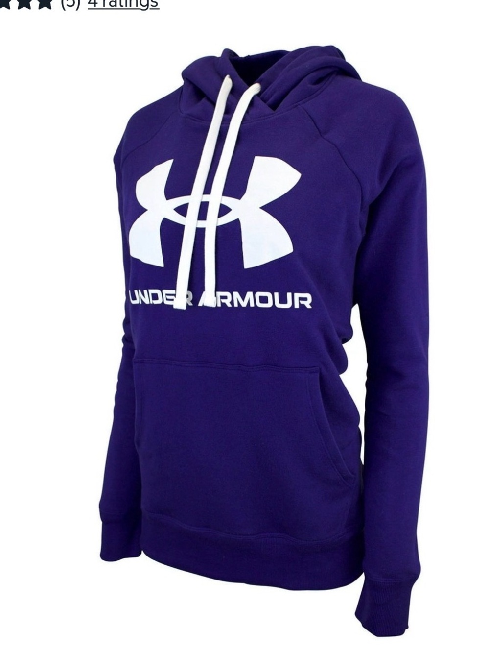 Under Armour UA Fleece Logo Hoodie Women’s Large New